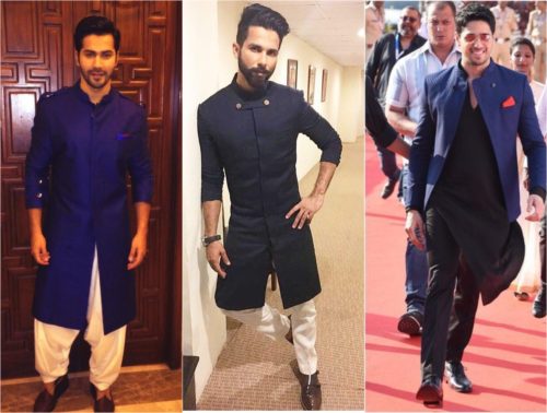 Pathani style Sherwani for Eid