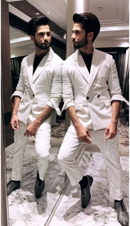 Shahid Kapoor Style - White Suit
