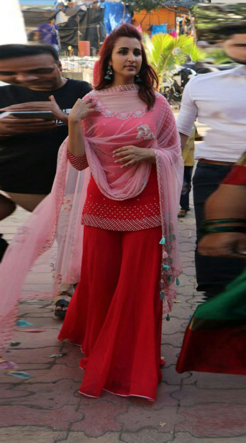 Parineeti Chopra Kurti Palazzo Set