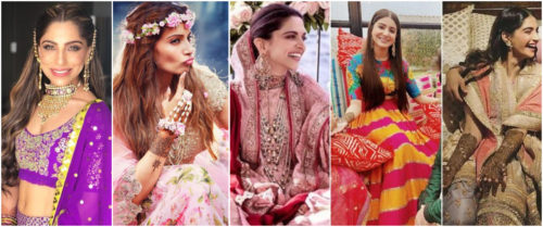 hairstyles for mehndi function