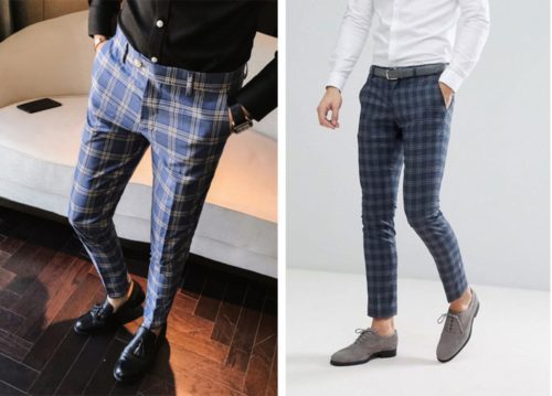 Trending Plaid Trousers Pants