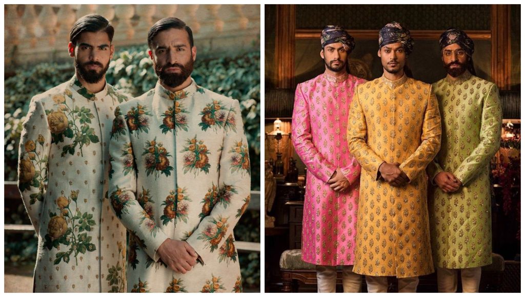 sabyasanchi groom sherwanis, sabysanchi menwear