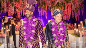 gay grooms wedding, wedding ideas for LGBTQ, tarun tahiliani groom sherwani