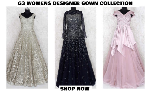 View more Womens Gown G3+ Women's designer gown's collection