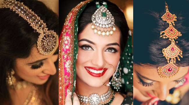 mang tikka ideas, mang tikka designs in trend, big mang tikkas