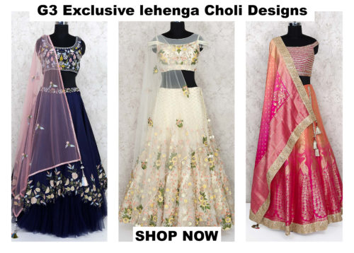 G3+ Fashion Exclusive Lehengas