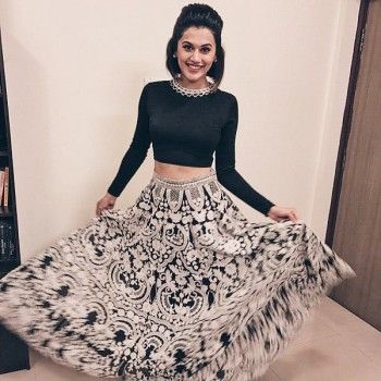 lehenga with different blouse design