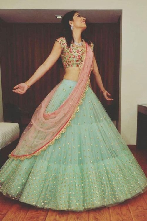 Lehenga With Dupatta Style