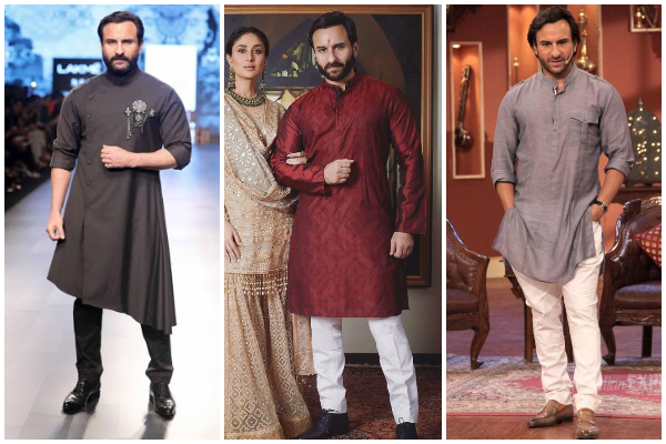 saif ali khan kurta designs