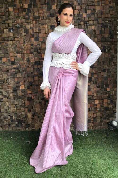 Victorian Collar Blouse Design