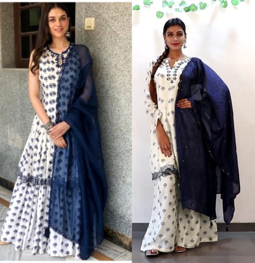 Aditi Rao Hyderi in Printed Sharara Suit
