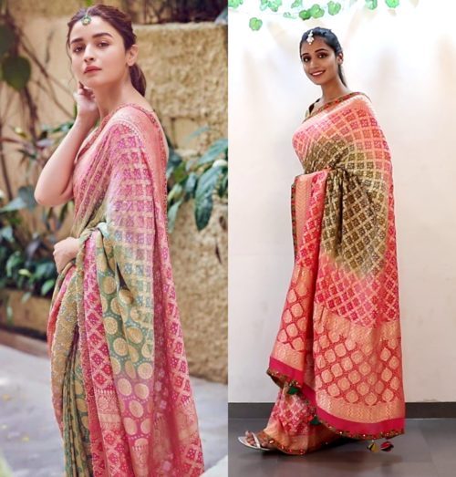 kalank - Alia Bhatt Movie Promotion Look
