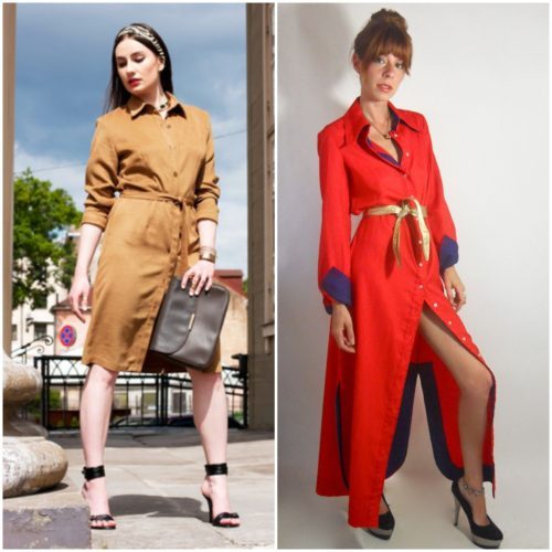 shirt dresses of 1970s