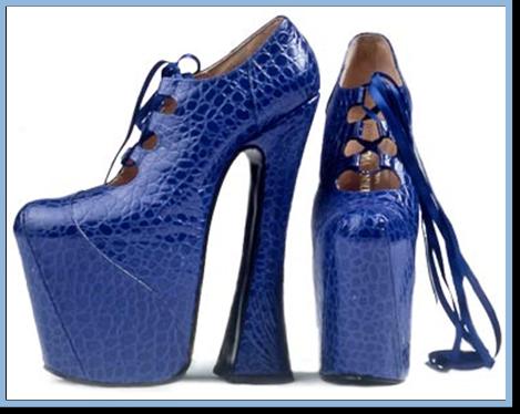 iconic platform heels of 1970s