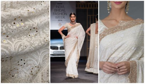 View more Sarees Slay in a Chikankari Saree