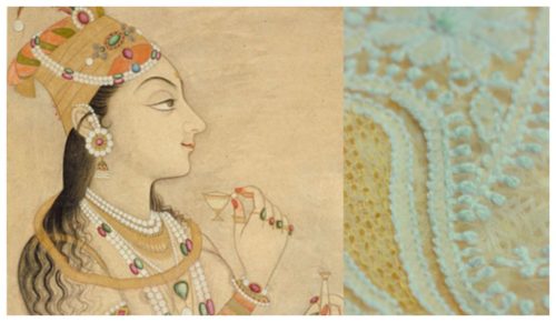 history of chikankari