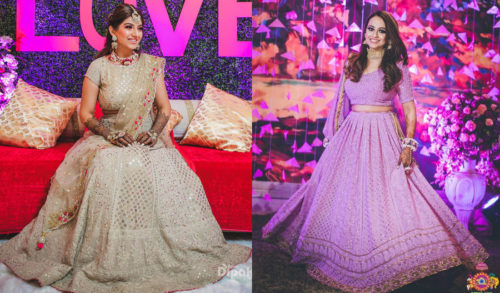 View more lehengas for bride chikankari lehengas for bride