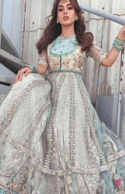 Iqra Aziz in lehenga suit