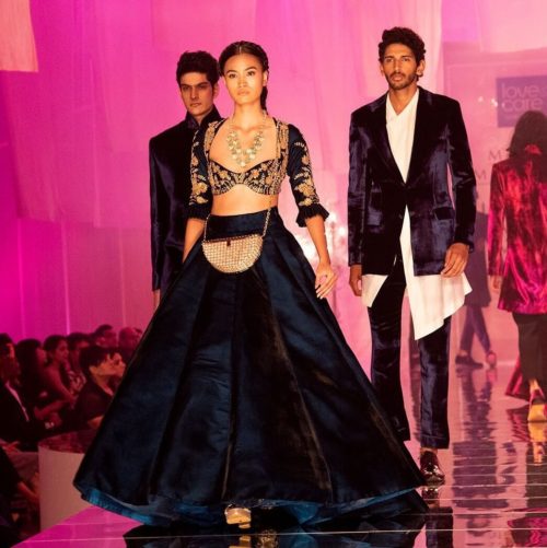 View all Blue lehenga Shimmery Blue lehenga