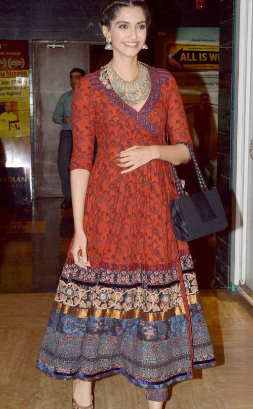 Angrakha salwar kameez suit