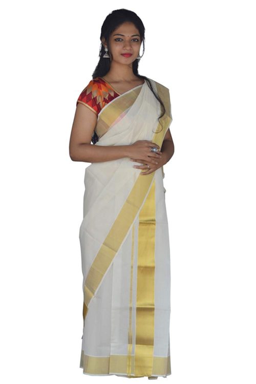 Mundum Neriyathum kerala saree,