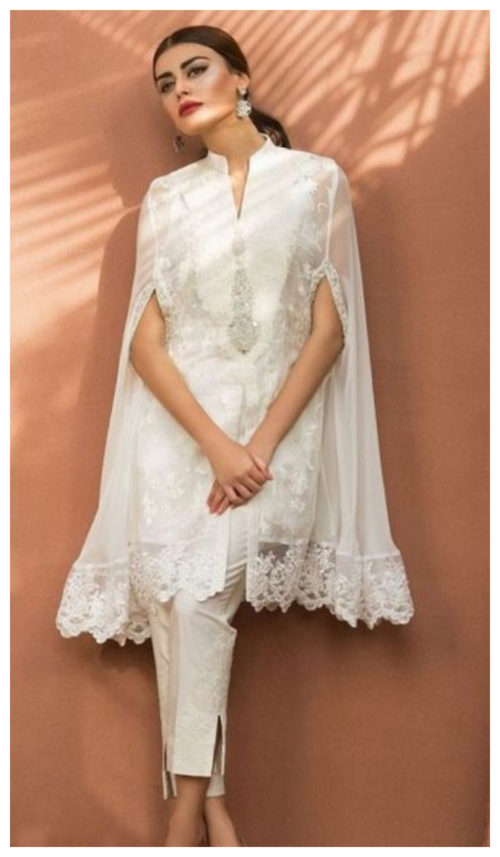 View more salwar suit collection white cape style salwar suit