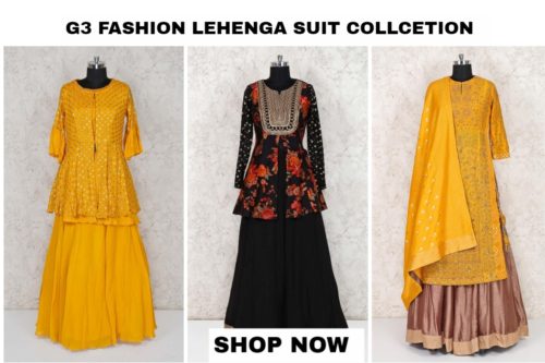 G3+ Fashion Lehenga Suit Collection