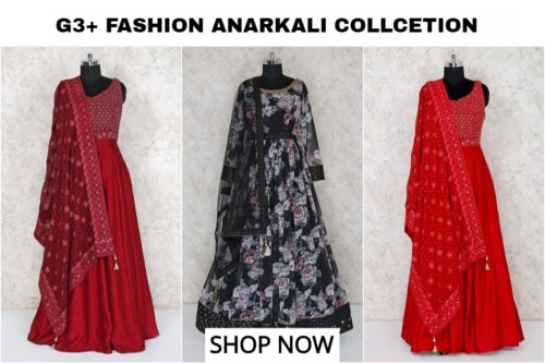 G3+ Anarkali suit collection