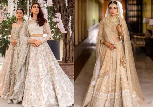 ivory lehenga online, ivory lehenga bridal, 