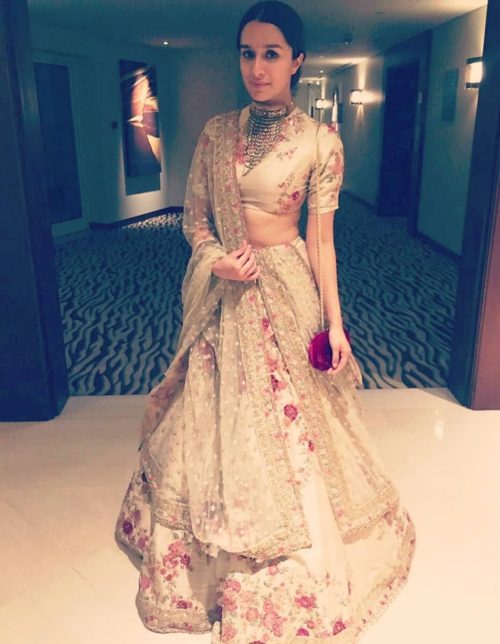 View more lehenga collection Shraddha Kapoor in sabyasachi lehenga