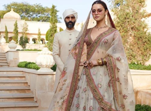 sabyasachi white and gold lehenga