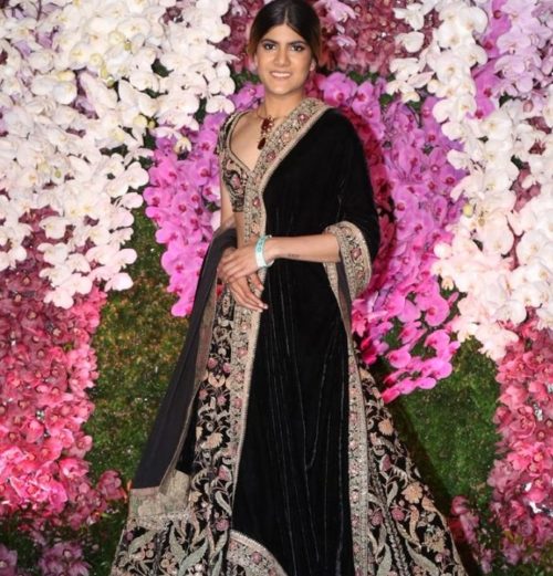 View more lehenga choli collection Ananya Birla in sabyasachi lehenga