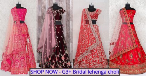 bridal lehenga online