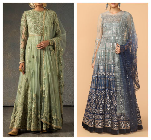 embroidered anarkali