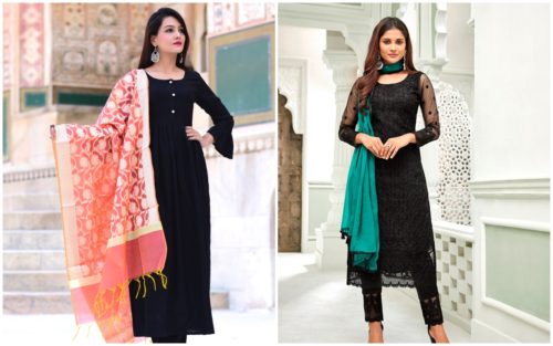 Click to shop latest salwar suit design Black salwar suit