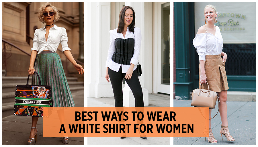 white shirt for women