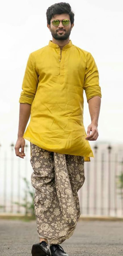 dhoti kurta for mens mehendi