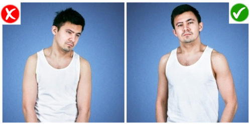 slouch cuts the height