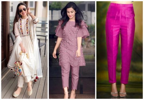 kurti with narrow pant