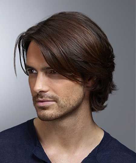men layered cut