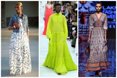 maxi dress with jacket