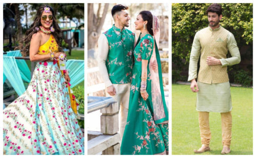outfit for mehndi