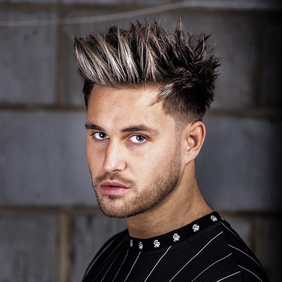 sharky hair cut for men