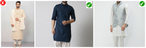 ethnic wear for short guys