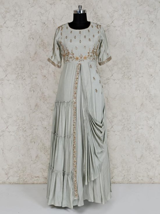 drape style salwar for rakhi