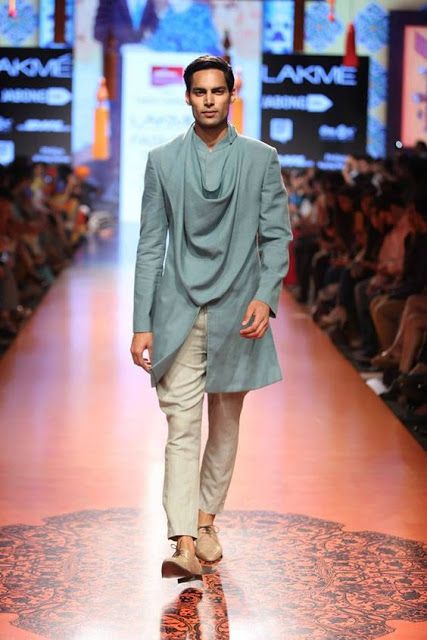 Cowl style Mens kurta