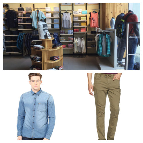 men's casual Flying Machine brands