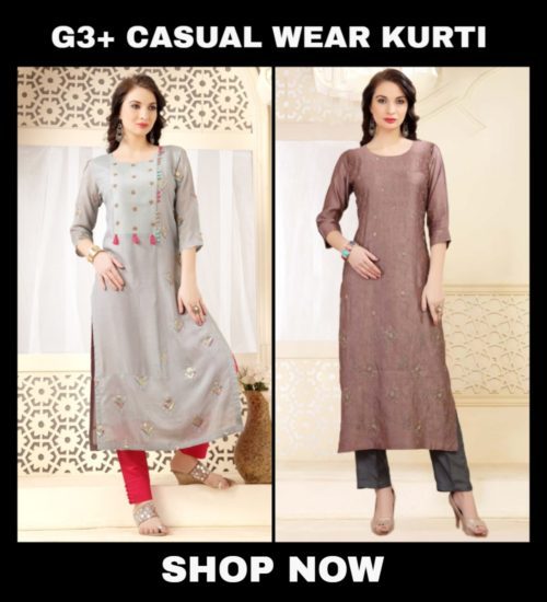 View more Kurti collection G3+ Casual wear Kurti