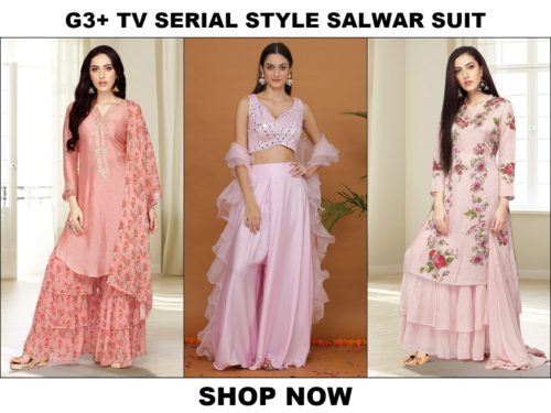 View more style of Salwar Suit Indian Television Serial Dresses