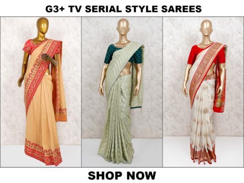 G3+ Serial style Saree